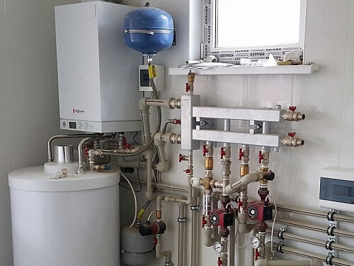 Монтаж газового котла в Ивенце