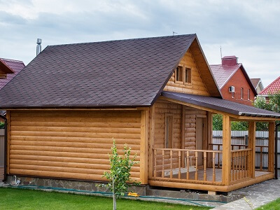 Строительство бани в Ивенце