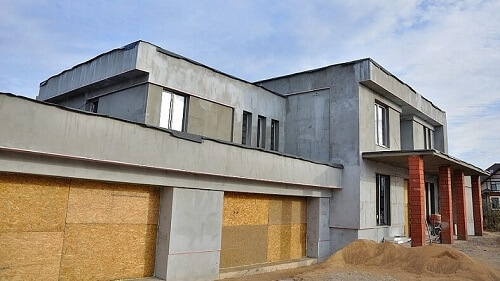 Строительство дома из газосиликатных блоков в Ивенце