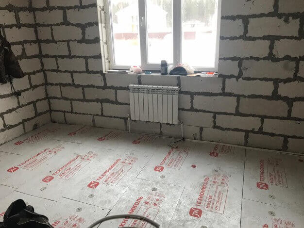 Установка батарей отопления в Ивенце